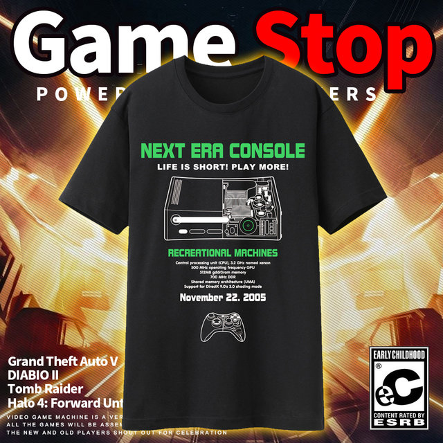 Game T-shirt Animal Mori Club Final Fantasy two yuan hardcore players Japanese anime clothes short-sleeved tide brand Game T-shirt Animal Mori Club Final Fantasy two yuan hardcore players Japanese anime clothes short-sleeved tide brand