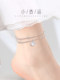 925 Silver Sansheng은 Ginkgo를 떠나 여성을위한 발목 2025 New Fashion Sexy Double-Layer High End Foot Chain을위한 여자 친구를위한 운이 좋았습니다. 925 Silver Sansheng은 Ginkgo를 떠나 여성을위한 발목 2025 New Fashion Sexy Double-Layer High End Foot Chain을위한 여자 친구를위한 운이 좋았습니다.