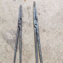 Hand forged iron pliers pointed nose pliers pointed head iron pliers lengthened and thickened pointed mouth forging pliers industrial iron pliers
