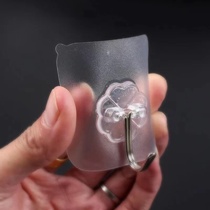 Transparent seamless adhesive nail-free adhesive hook balloon hanging wall KT plate air ball chain fixed wedding room decoration tool