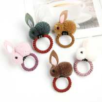 Childrens Hairband Korean cute cute cute rabbit hair accessories girl hair rope baby headdress little girl head rope