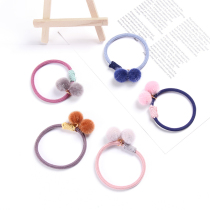 Japan and South Korea autumn winter cute hair ball Hairband tie hair rope sweet fresh girl tie hair rope hair accessories