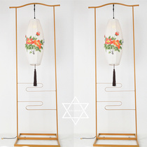 New Chinese Hantang Road Leading Wedding Decoration Folding Screen Swing Piece Retro Jiangnan Wind Wedding Celebration Props Shop Window Ttai