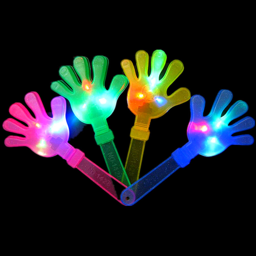 林芳45g演唱会晚会发光拍手闪光手拍荧掌拍拍手塑料拍掌器手