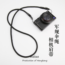 mekee Camera Shoulder Strap Sony RX100M7M6M5 Strap Canon G7X3 Lanyard Ricoh GR3 Wristband Hand Strap