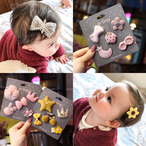 Baby hair accessories baby hairclip does not hurt hair baby hair less hair hair clip hair clip princess hair headwear