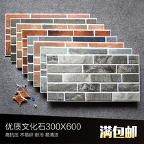 Chinese restaurant background wall cultural brick retro tile rural yard exterior wall green brick red brick outdoor wall tile