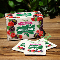 Turkey dogadan Wild Raspberry tea Fruit Camellia Anthocyanin Antioxidant Teabag Protect Heart 20 pack box