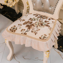 European dining chair cushion cushion set luxury fabric American Four Seasons universal non-slip chair cover chair cushion cover