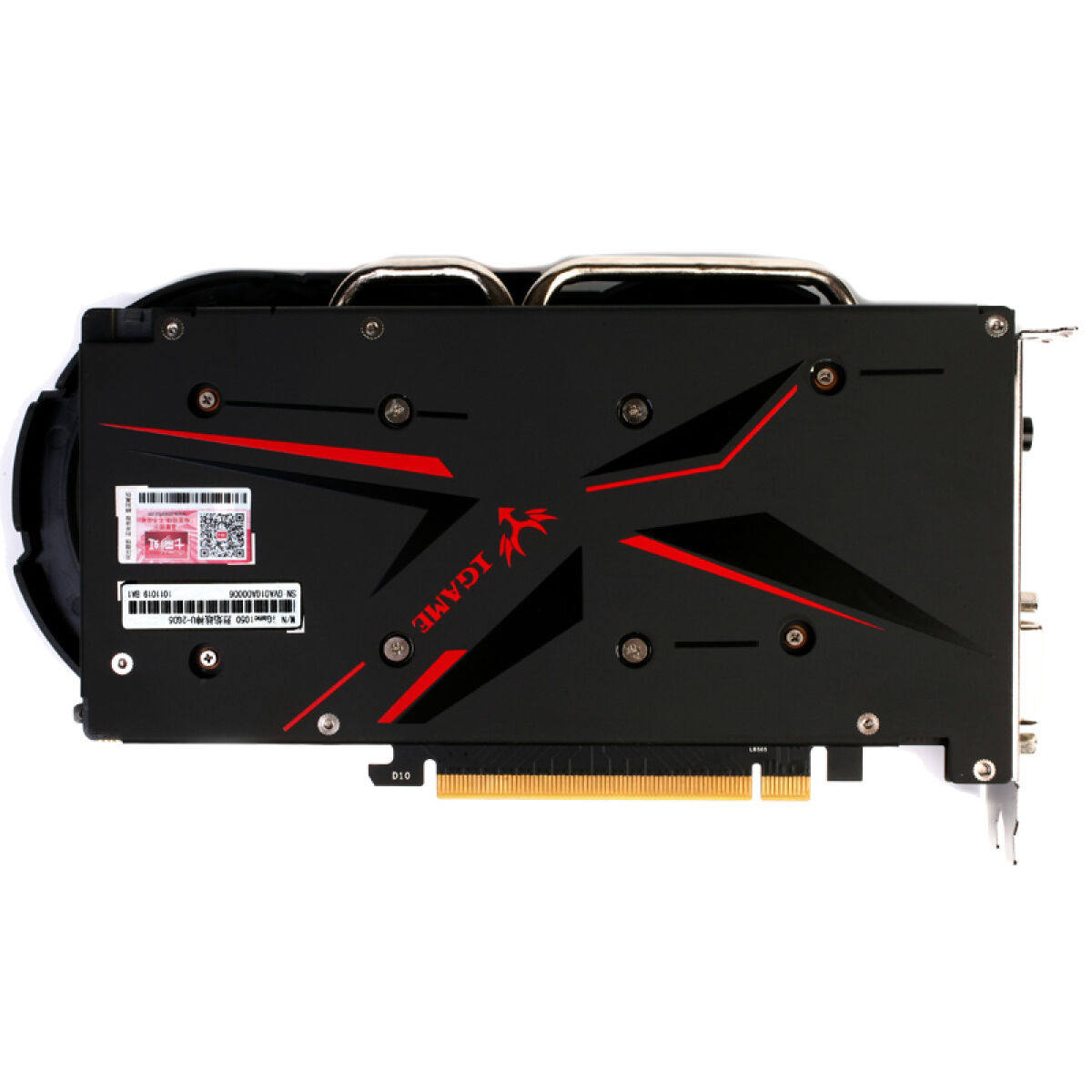 colorful 七彩虹 igame gtx1050 烈焰战神 u-2g(2gb,128bit)