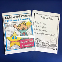 Primary School English High Frequency Words Introduction Workbook Reading Comprehension Poetry Strengthening Workpaper American sightwords