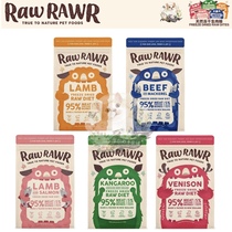 Spot Singapore RawRawr natural venison kangaroo 95% high quality meat raw bone meat cat dog food freeze-dried