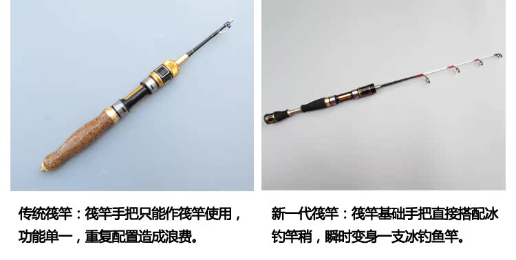 筏杆伐钓鱼竿串钩钓组钛合金微铅桥筏竿套装特价阀杆软尾冬1.2米