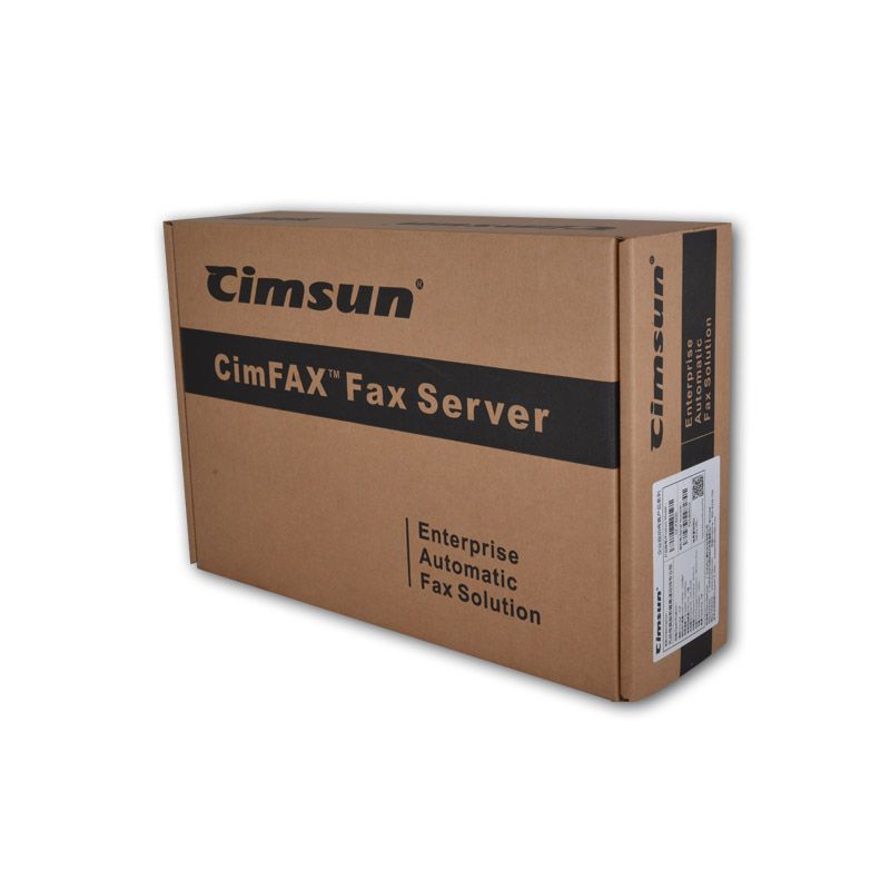 cimsun xian shang, cimfax fax server enhanced security edition z5 electronic digital paperless network transmission