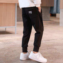 Boys' sweatpants 2022 new handsome boys in autumn dress children's casual trousers spring and autumn boys loose pants