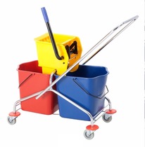 Double bucket water squeezer Hotel water squeezer Mop mop bucket Large mop squeeze bucket Household commercial