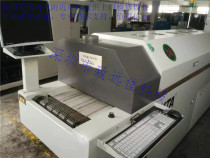 Economic reflow soldering second-hand small reflow soldering warehouse with computer and 4-5 temperature zone small stove