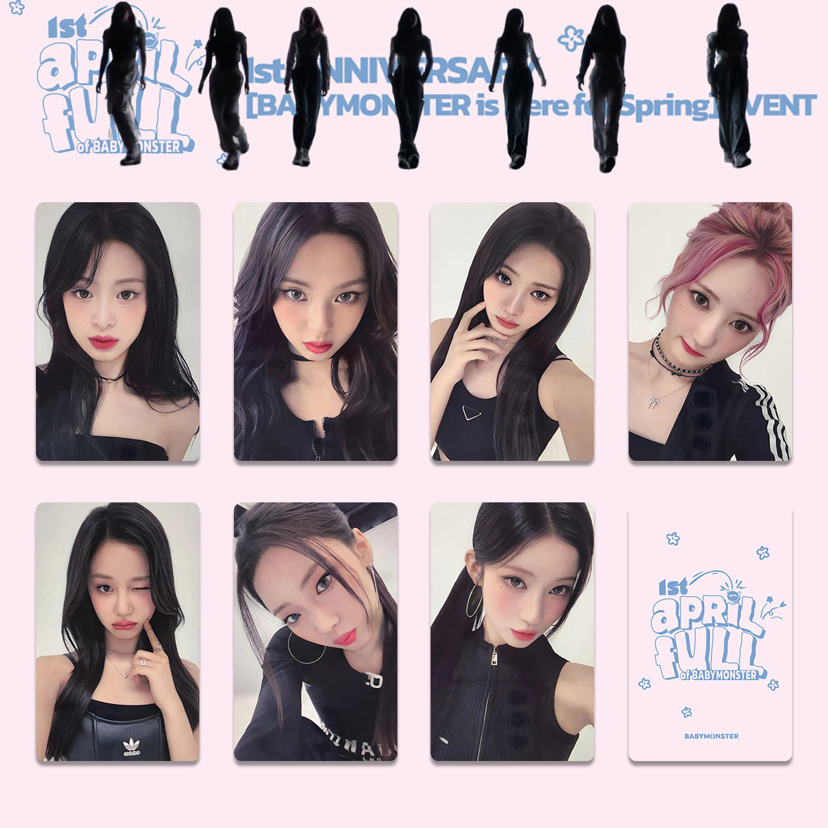 babymonster 上海 ポップアップ 購入特典 トレカ 6枚セット