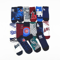 Little Xi Jia American Baseball League sports socks printed AB socks boat Socks summer socks