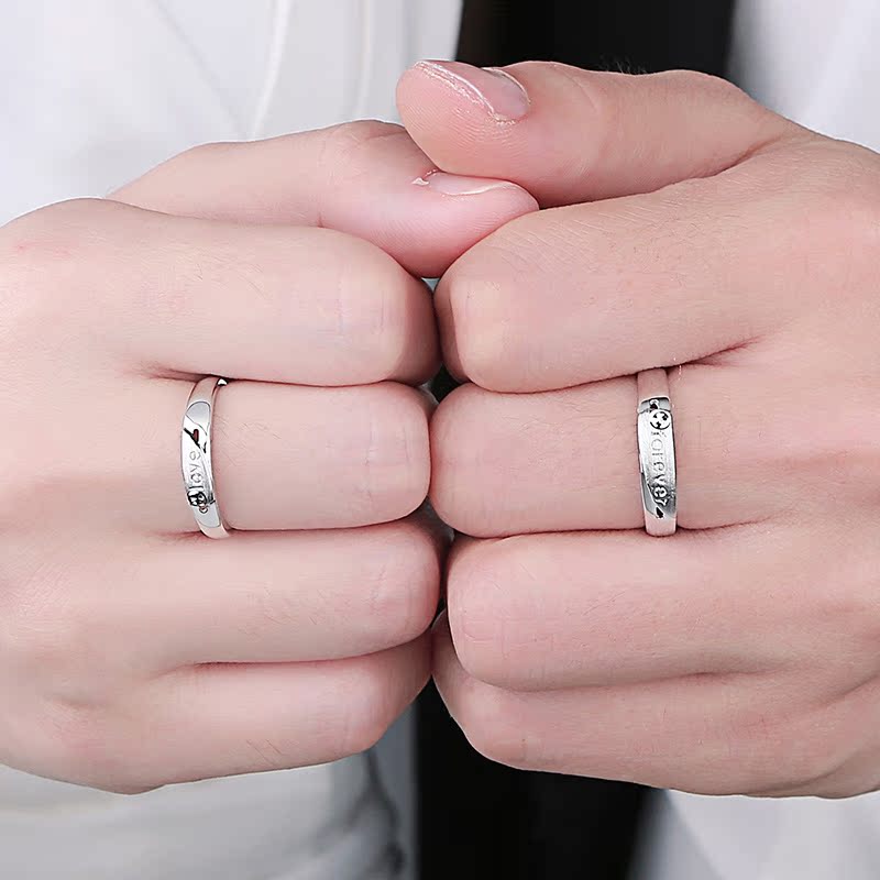 pt950 platinum ring couple platinum ring men and women love wedding ring ring