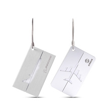 Airbus Boeing suitcase baggage card airline creative plane boarding pendant tag bags listed abroad