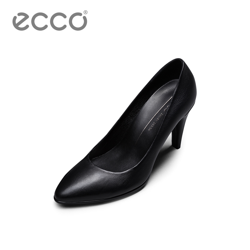 ECCO爱步 秋季优雅高跟细跟女鞋 正装尖头单鞋女 型塑75 269503 ECCO爱步 秋季优雅高跟细跟女鞋 正装尖头单鞋女 型塑75 269503