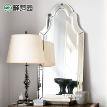 Plain modern mirror decorative mirror porch mirror bathroom mirror dressing mirror fashion simple M0784