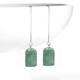 925 Sterling Silver Natural Jade Jade A-Grade Ping Wuwu 브랜드 Ear Wire Genuine Jade 여성 고급 귀걸이 새로운 스타일 925 Sterling Silver Natural Jade Jade A-Grade Ping Wuwu 브랜드 Ear Wire Genuine Jade 여성 고급 귀걸이 새로운 스타일