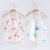 Buy 2 get 1 baby bellyband summer thin cotton newborn children gauze baby Summer leg belly