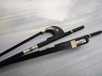 3 4 Carbon fiber double bass bow German bass black horsetail bow double cellist