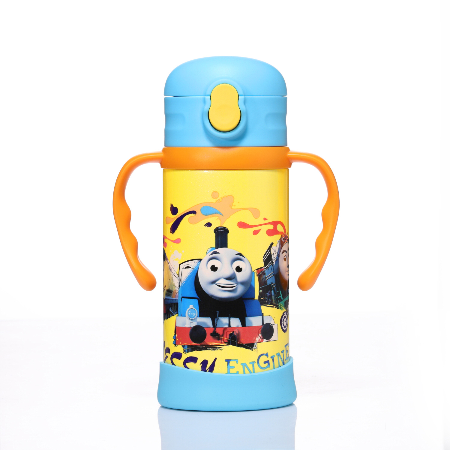 thomas and friends 400ml direct drinking thermos portable children water bottle