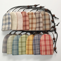 Manual Cloth Art Fresher First Dye Cloth Mini Pull-out Creative Key Bag Car Remote Control Key Protective Sleeve