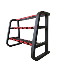 Heavy commercial and household three-layer 10 pay dumbbell rack Net weight 52KG Load bearing 500KG