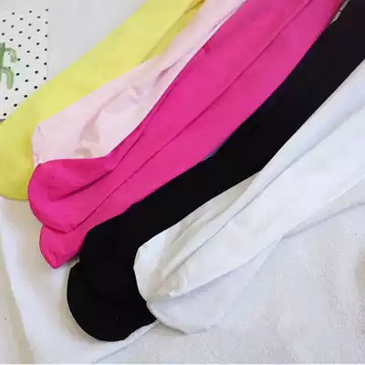 Children's clothing 2021 autumn new socks children's elastic dance solid color jumpsuit girls candy color tights 0759