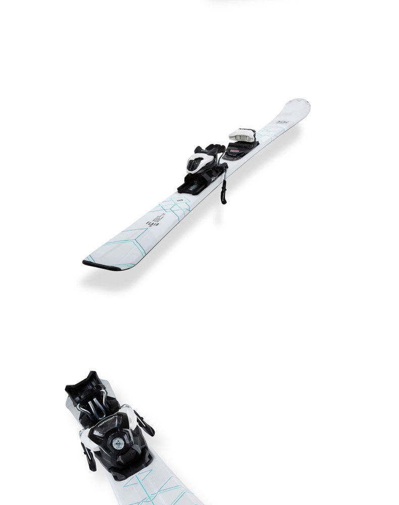 2018款德国volkl沃克滑雪双板成人女士高山雪道滑雪板 flair 73