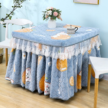 Fire table cover electric stove cover square mahjong machine fire cover oven electric oven table cover