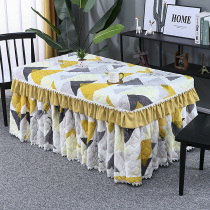 New Tea Table Electric Furnace Cover Fire Cover Furnace Cover Rectangular Living Room Fire Cover Fire Table Cover Winter