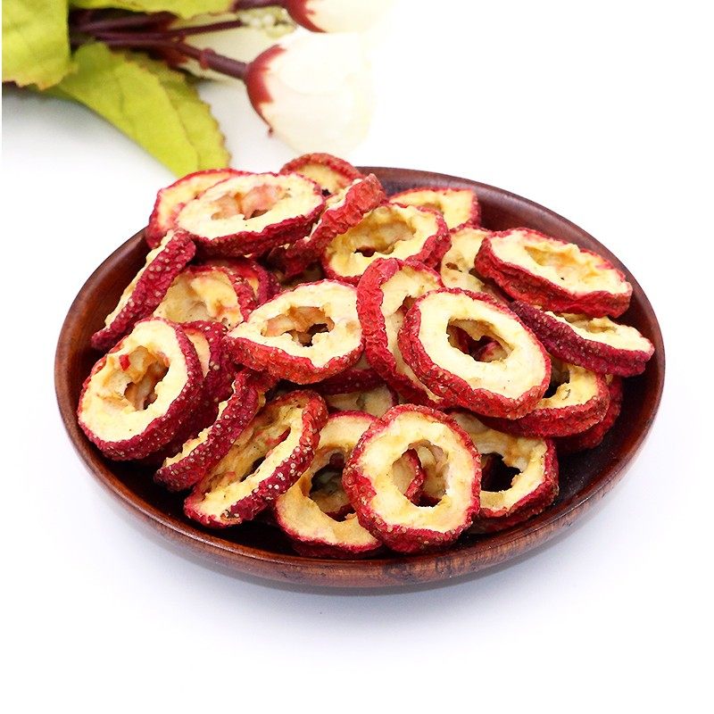 新货特级无核山楂干山楂圈50g泡茶中心圈新鲜山楂片无籽花草_7折现价