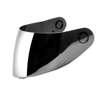 China Taiwan SOL Helmet SM-2 SM-5 Universal Wind Shield Large Lens Shallow Deep Tea electric red electric blue silver