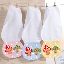 Baby sweat towel Pure cotton cotton newborn children baby pad back sweat towel 4-6 years old 3 kindergarten children partition Han