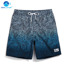 Vacation couple beach pants mens tide brand quick-drying can go into the water loose seaside swimming shorts beach suit swimming trunks women
