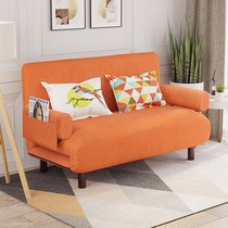 Sofa bed foldable single double nap dual-use bedroom sofa Simple 1 2 meters multi-function lunch break folding bed