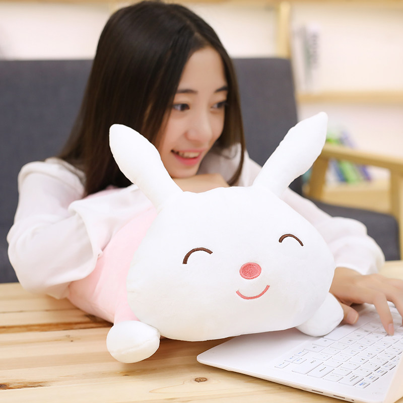 兔子毛绒玩具大白兔公仔可爱小白兔布娃娃抱枕女孩生日礼物送女生