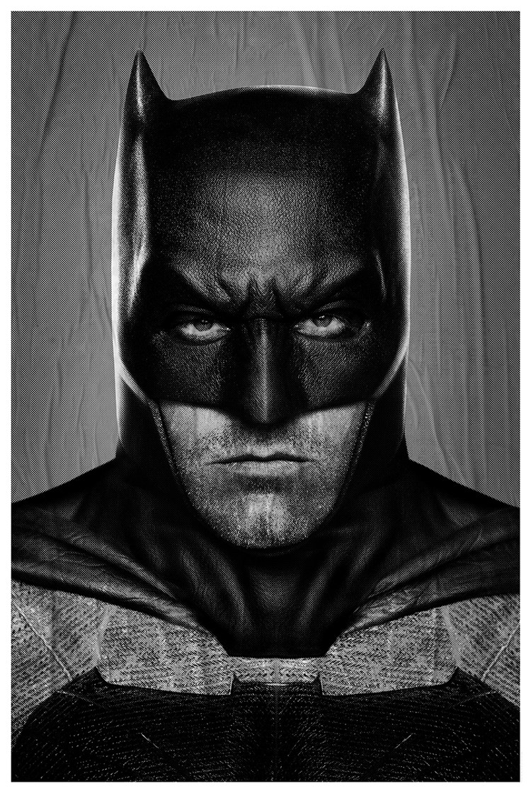 012rynic 正版收藏海报 bvs蝙蝠侠