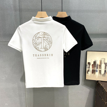 2023 Summer Print T-shirt Men Short Sleeve Polo Shirts Casual Top Handy Roll Men Handy Blade
