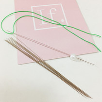Lead needle jewelry DIY hand tool Threading Needle beading artifact string beads special open long needle
