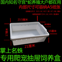 Feeding box PVC climbing darling rearing drawers Climbing Chest of Climbing Boxes Custom Climbing cabinets Snake Python Patron Corner Frog
