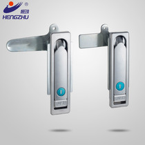 Hengzhu cabinet lock MS104C power distribution cabinet lock control box lock flat lock electric cabinet door lock factory direct sales