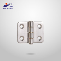 Hengzhu HL077 high quality stainless steel hinge wire drawing switch cabinet industrial hinge distribution box hinge factory direct sales