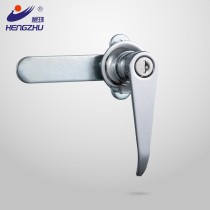 Hengzhu cabinet lock A45 handle lock mechanical door lock control cabinet door lock electric box lock switch cabinet door lock